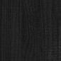Preview: Pflanzkübel 2 Stk. Schwarz 70x70x70 cm Massivholz Kiefer