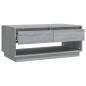 Preview: Couchtisch Grau Sonoma 102,5x55x44 cm Holzwerkstoff