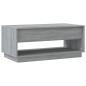 Preview: Couchtisch Grau Sonoma 102,5x55x44 cm Holzwerkstoff