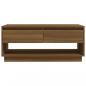 Preview: Couchtisch Braun Eichen-Optik 102,5x55x44 cm Holzwerkstoff
