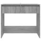 Preview: Konsolentisch Grau Sonoma 89x41x76,5 cm Holzwerkstoff