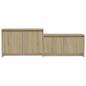 Preview: TV-Schrank Sonoma-Eiche 146,5x35x50 cm Holzwerkstoff