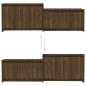 Preview: TV-Schrank Braun Eichen-Optik 146,5x35x50 cm Holzwerkstoff