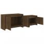 Preview: TV-Schrank Braun Eichen-Optik 146,5x35x50 cm Holzwerkstoff