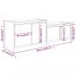 Preview: TV-Schrank Braun Eichen-Optik 146,5x35x50 cm Holzwerkstoff