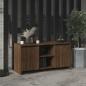 Preview: ARDEBO.de - TV-Schrank Braun Eiche-Optik 102x37,5x52,5 cm Holzwerkstoff