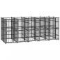 Preview: ARDEBO.de - Outdoor-Hundezwinger Stahl 9,22 m²