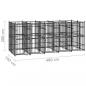 Preview: Outdoor-Hundezwinger Stahl 9,22 m²