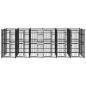 Preview: Outdoor-Hundezwinger Stahl 11,06 m²