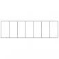 Preview: Outdoor-Hundezwinger Stahl 12,9 m²