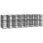 Preview: Outdoor-Hundezwinger Stahl 12,9 m²