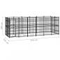 Preview: Outdoor-Hundezwinger Stahl 11,06 m²