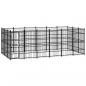 Preview: ARDEBO.de - Outdoor-Hundezwinger Stahl 16,59 m²