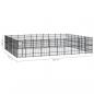 Preview: Outdoor-Hundezwinger Stahl 73,73 m²