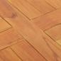 Preview: Tischplatte Massivholz Teak Rund 2,5 cm 40 cm