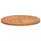 Preview: Tischplatte Massivholz Teak Rund 2,5 cm 50 cm