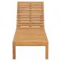 Preview: Sonnenliege Massivholz Teak