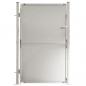 Preview: ARDEBO.de - Gartentor 100x150 cm Edelstahl