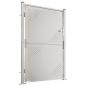Preview: Gartentor 100x150 cm Edelstahl