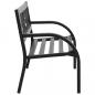 Preview: Kinder-Gartenbank 86 cm Stahl