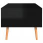 Preview: Couchtisch Hochglanz-Schwarz 100x49,5x43 cm Holzwerkstoff