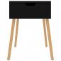 Preview: Nachttische 2 Stk. Hochglanz-Schwarz 40x40x56 cm Holzwerkstoff