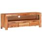 Preview: TV-Schrank 110x30x40 cm Massivholz Akazie 