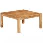 Preview: Couchtisch 80x80x40 cm Massivholz Akazie