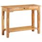 Preview: ARDEBO.de - Konsolentisch 100x40x76 cm Massivholz Akazie