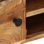 Preview: TV-Schrank 145x35x35 cm Akazie Massivholz