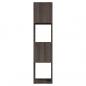 Preview: Drehregal Grau und Sonoma-Eiche 34,5x34,5x75,5 cm Holzwerkstoff