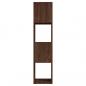 Preview: Drehregal Braun Eiche-Optik 34,5x34,5x75,5 cm Holzwerkstoff