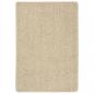 Preview: ARDEBO.de - Shaggy-Teppich Creme 120x170 cm Rutschfest