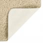 Preview: Shaggy-Teppich Creme 120x170 cm Rutschfest