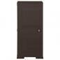 Preview: Kunststoffschrank 40x43x85,5 cm Holzdesign Braun