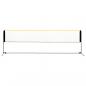 Preview: ARDEBO.de - Badmintonnetz Verstellbar 500x103x94-158 cm Metall  