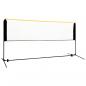 Preview: ARDEBO.de - Badmintonnetz Verstellbar 300x103x94-158 cm Metall  