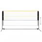 Preview: Badmintonnetz Verstellbar 300x103x94-158 cm Metall  