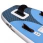 Preview: SUP-Board-Set Aufblasbar Marineblau 330x76x10 cm