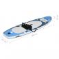 Preview: SUP-Board-Set Aufblasbar Marineblau 360x81x10 cm