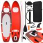 Preview: ARDEBO.de - SUP-Board-Set Aufblasbar Rot 360x81x10 cm