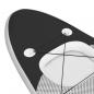 Preview: SUP-Board-Set Aufblasbar Schwarz 360x81x10 cm