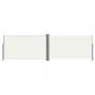 Preview: Seitenmarkise Ausziehbar Creme 180x600 cm