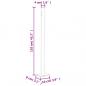 Preview: Seitenmarkise Ausziehbar Creme 180x600 cm