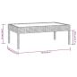Preview: 8-tlg. Garten-Lounge-Set mit Auflagen Poly Rattan Braun