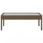 Preview: 8-tlg. Garten-Lounge-Set mit Auflagen Poly Rattan Braun