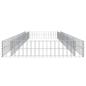 Preview: Gabionen-Hochbeet Verzinkter Stahl 400x100x20 cm