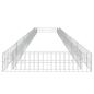 Preview: Gabionen-Hochbeet Verzinkter Stahl 600x100x20 cm