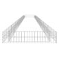 Preview:  Gabionen-Hochbeet Verzinkter Stahl 800x100x20 cm