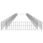 Preview:  Gabionen-Hochbeet Verzinkter Stahl 800x100x20 cm